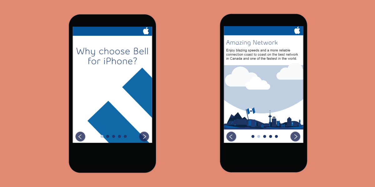 iPhone XS and XR course, Why Bell for iPhone slides